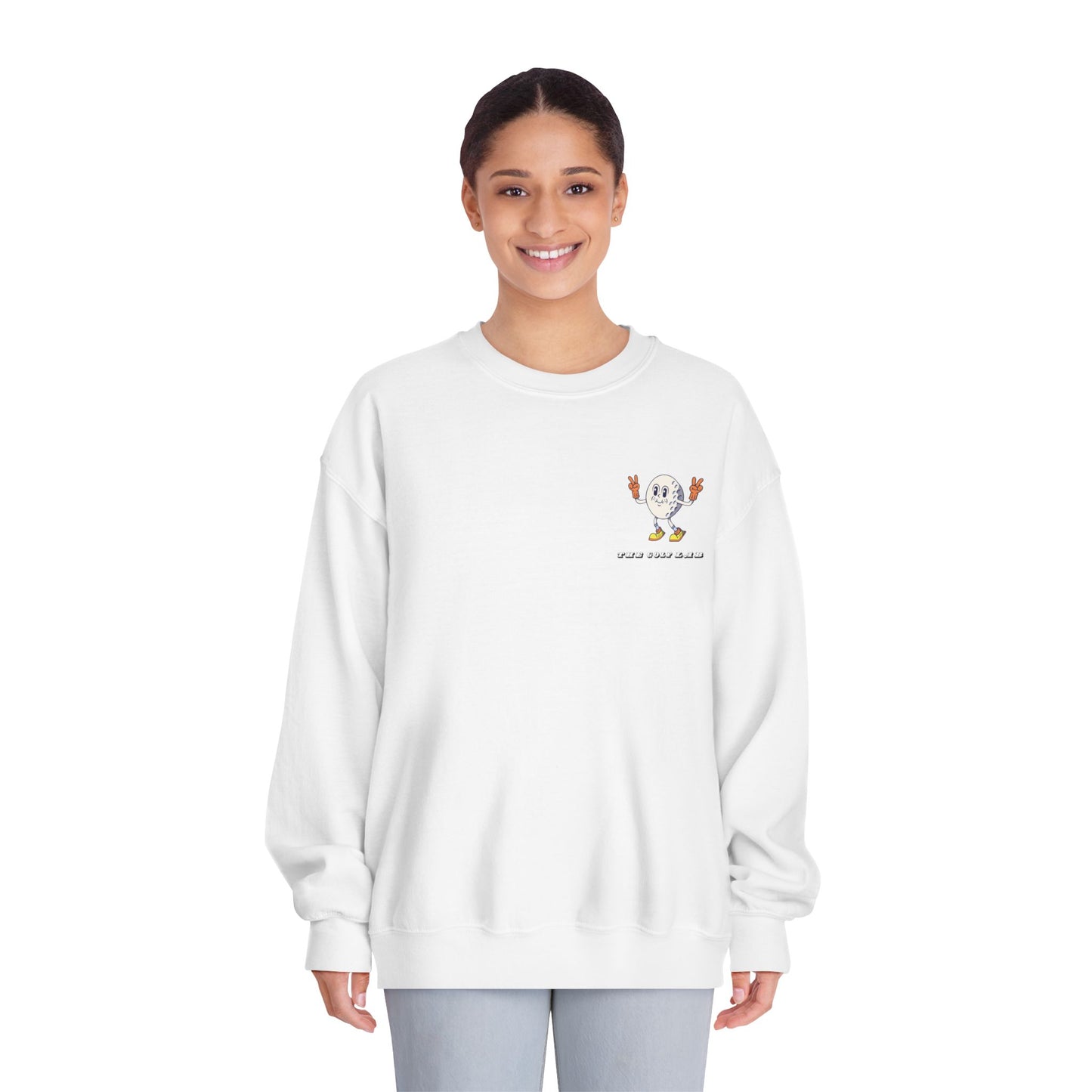 He's Golfing Crewneck