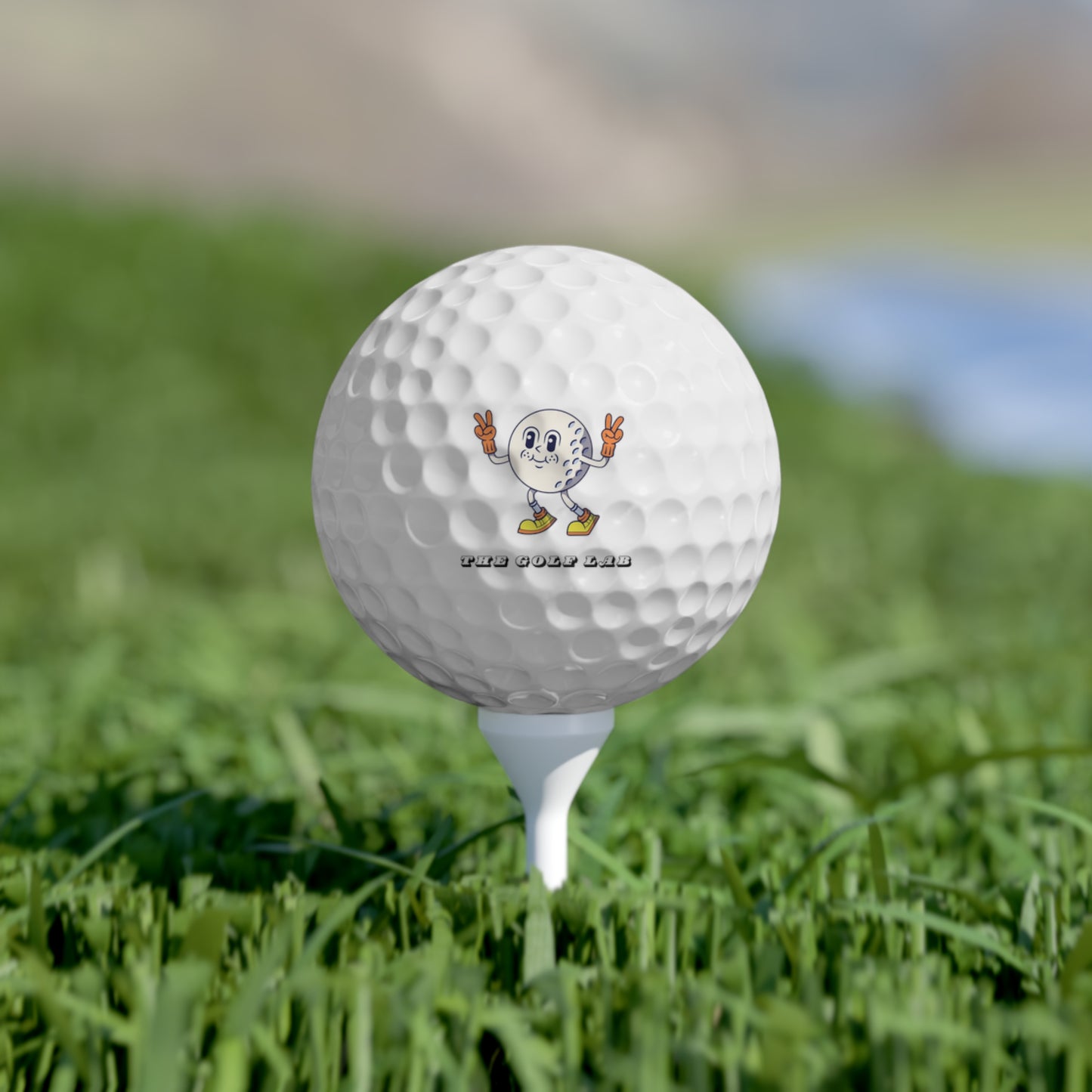 The Golf Lab 6pc Golf Balls