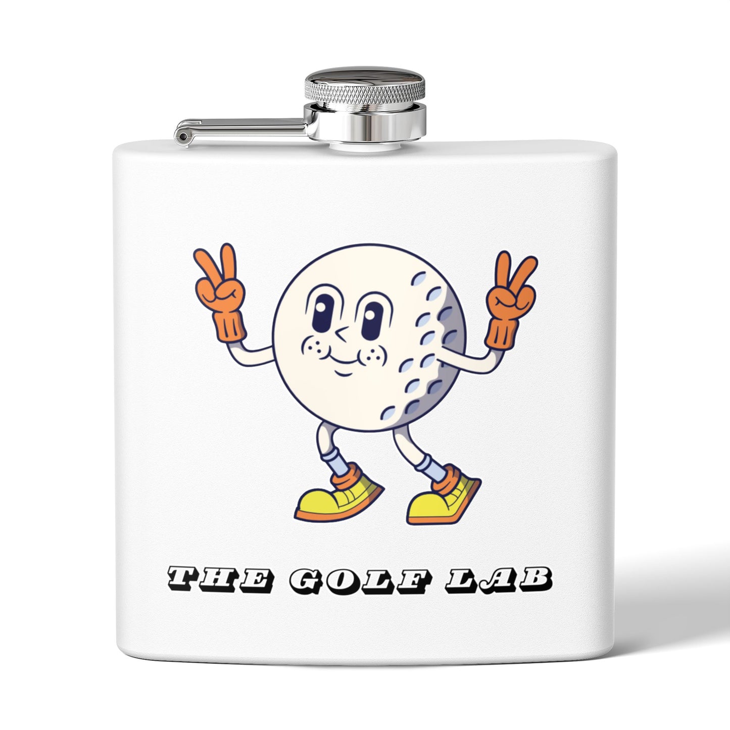 The Golf Lab 6oz flask